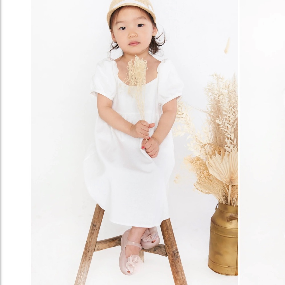 Show Me Your MuMu White Kids Dress